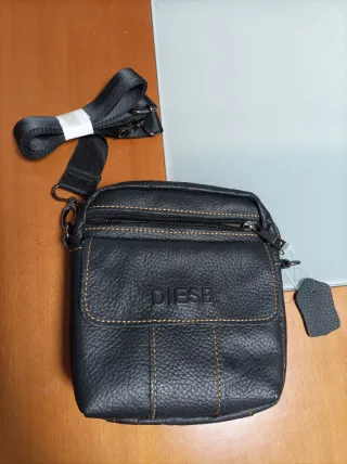 Bolso bandolera de hombre negro