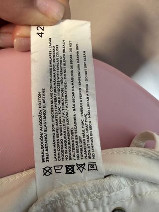 Bermudas Blancas Talla 42 El Corte Inglés