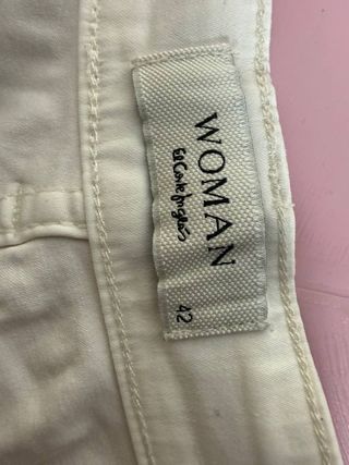 Bermudas Blancas Talla 42 El Corte Inglés