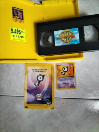 Cinta VHS Pokémon 3 El Hechizo de los Unown