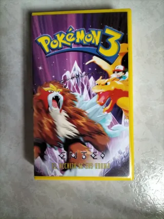 Cinta VHS Pokémon 3 El Hechizo de los Unown