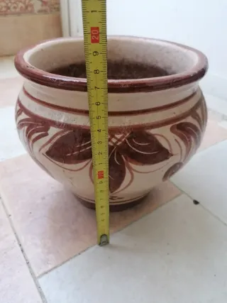 Maceta de cerámica