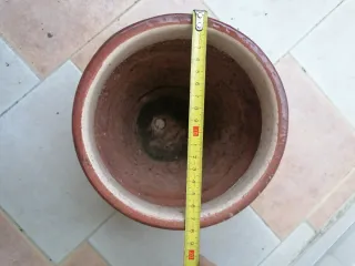 Maceta de cerámica