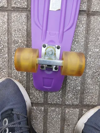 Monopatín tipo Penny Board Morado