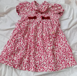 Vestido niña 2 años floral