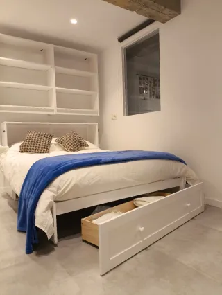 Cama Doble / Mueble Consola. 2en1. Ahorra Espacio!