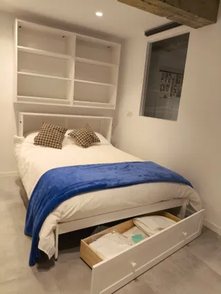 Cama Doble / Mueble Consola. 2en1. Ahorra Espacio!