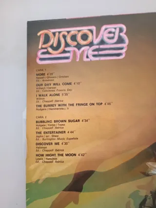 Vinilo LP Discover Me
