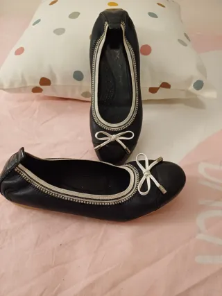 Manoletinas Geox Piel Mujer
