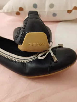 Manoletinas Geox Piel Mujer