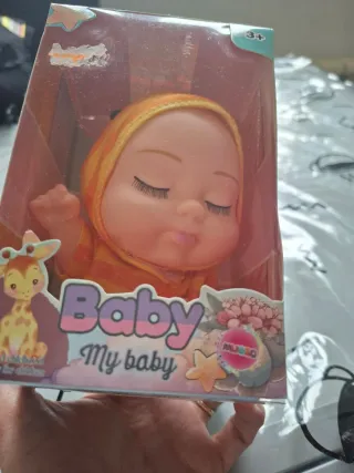 Muñeca bebé con sonido