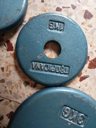 Pesas Tropicana 3kg y 1kg