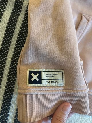 Sudadera Blue Banana rosa talla 14 (talla como 12)