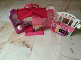 Casa Barbie Rosa Portatile