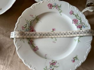 Vajilla Limoges Claveles Porcelana