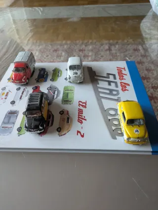 4 Coches Seat 600 Colección Salvat 1/43