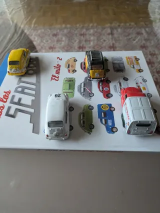 4 Coches Seat 600 Colección Salvat 1/43