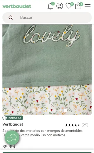 Saco dormir bebé Vertbaudet