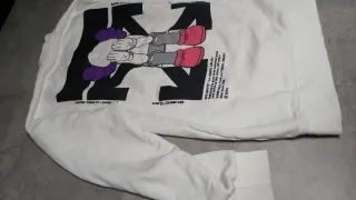 Felpa Off-White con Virgil Abloh XL