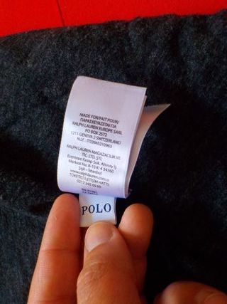 Polo Ralph Lauren Camiseta Gris Talla L