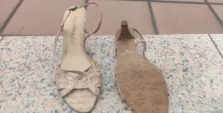 Sandalias Pasther Beige Talla 40