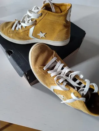 Converse All Star Giallo/Bianco Unisex