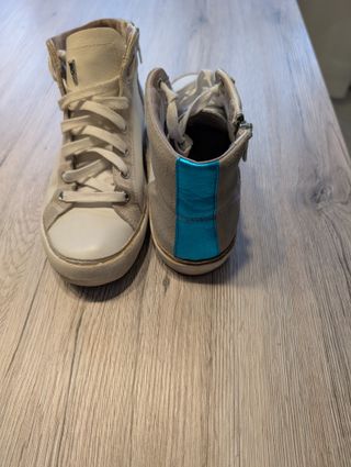 Sneakers Crime bianche, tg 37