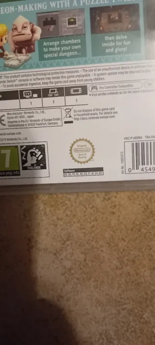 The Legend of Zelda Link's Awakening Switch