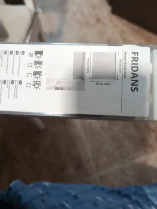 Cortina Plegable IKEA FRIDANS Beige