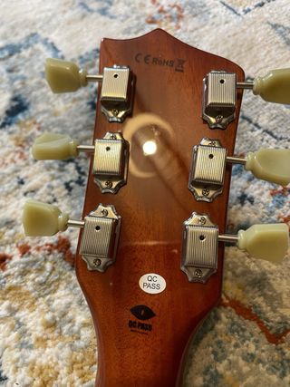 Guitarra Jet Jl500 Eléctrica Naranja