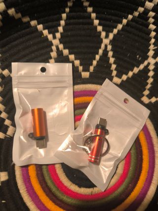 2 Mini Encendedores USB Carga