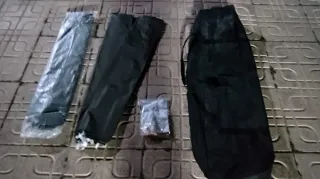 Carpa plegable 3x3 verde oscuro