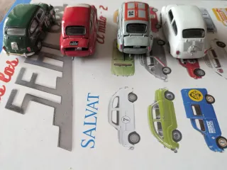 4 Coches 600 Salvat 1/43 Solido