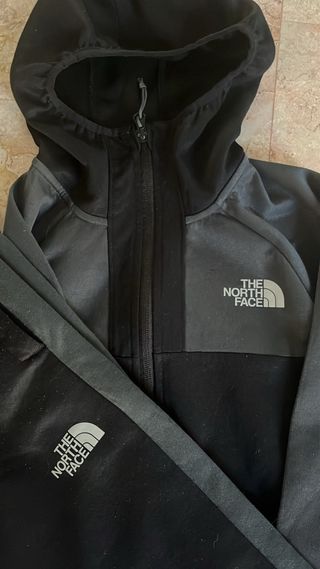 Tuta The North Face uomo grigia e nera
