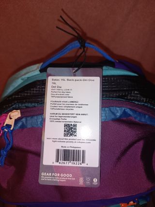 Mochila Cotopaxi Tasra 16L Del Día