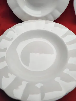 Platos Cartuja de Sevilla (Porcelana)