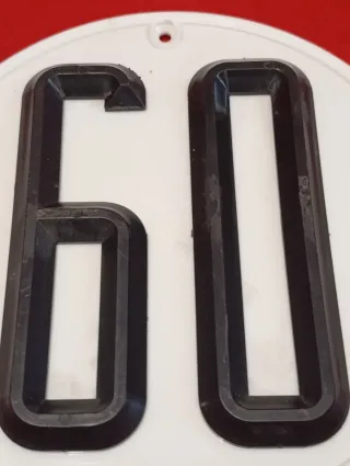 Placa Limitadora de Velocidade