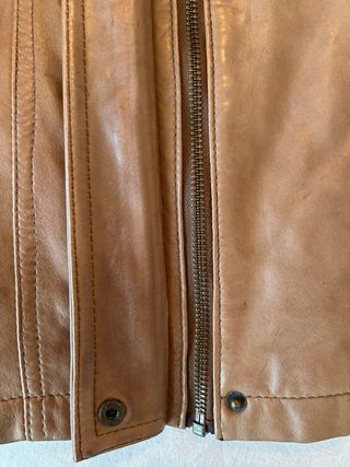 Cazadora piel mujer