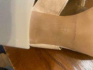 Sandalias Alpe Joya Talla 39 Beige , nuevas .