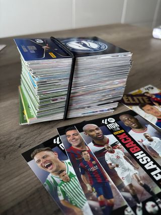 Lote cromos fútbol Megacraks +200 cartas