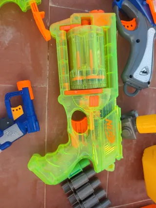 Lote Pistolas Nerf Variadas