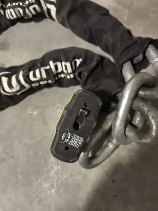 URBAN U8K150 Candado Moto Cadena Antirrobo, Homolo