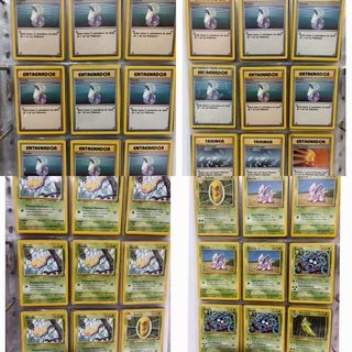 Cartas Pokémon colección Base Set