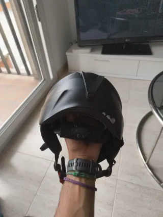 Casco de esquí negro Wed'ze Talla M