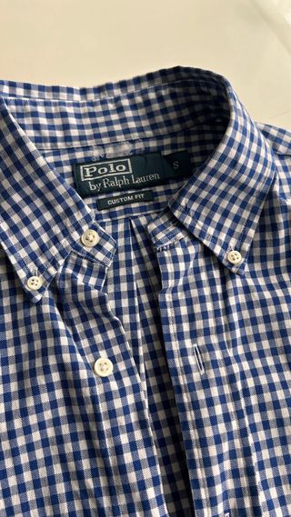 Camisa Polo Ralph Lauren cuadros entallada