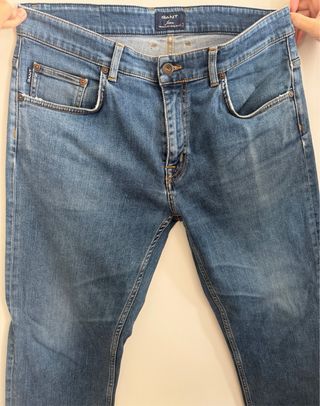 Pantalón vaquero GANT hombre azul