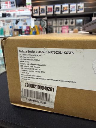Portátil Samsung Book 4 Nuevo + Garantía