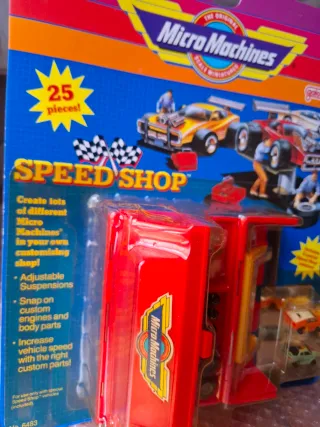 Blister Micro Machines Speed Shop Galoob