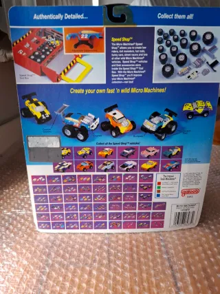 Blister Micro Machines Speed Shop Galoob