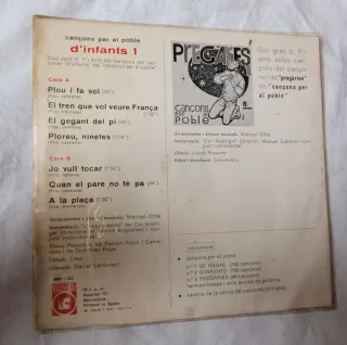 Vinilo Cançons per al poble d'infants 1